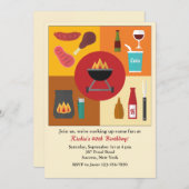 Préparez pour une invitation de barbecue (Devant / Derrière)