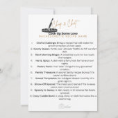 Préparez un peu d'amour Carte de jeu pour enterrem (Dos)