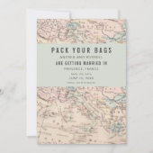 Préparez vos valises Europe Carte Destination de m (Devant)