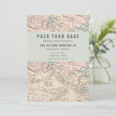 Préparez vos valises Europe Carte Destination de m (Debout devant)
