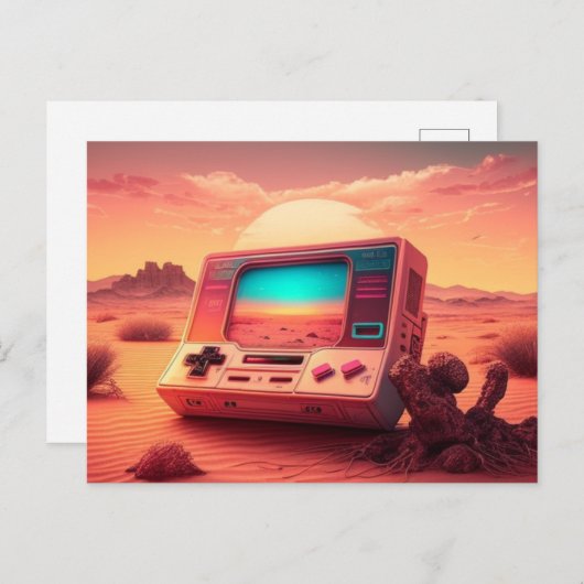 Préparez-vous à vous amuser avec une carte postale (Devant / Derrière)