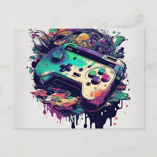 Préparez-vous à vous amuser avec une carte postale (Devant)