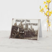 Préparez-Vous Pour Une Carte De Voeux Aventure (Fleur jaune)