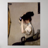 Preparing for the Matinee, 1907 by Edmund Tarbell Poster (Voorkant)