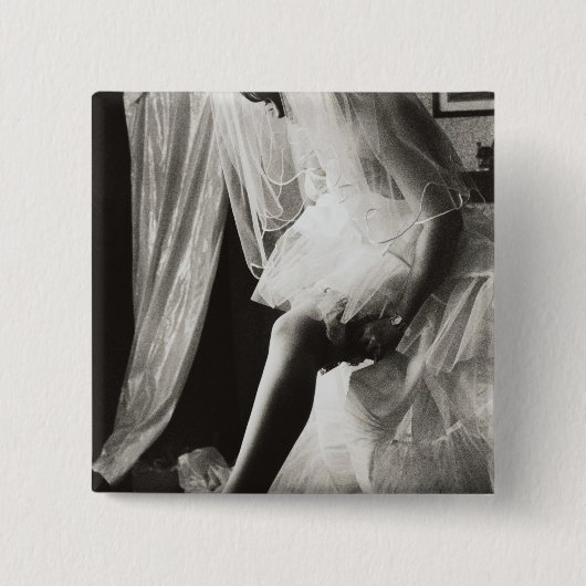 <Preparing>van Kim Koza Vierkante Button 5,1 Cm (Voorkant)