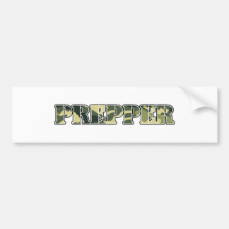 Prepper Bumpersticker