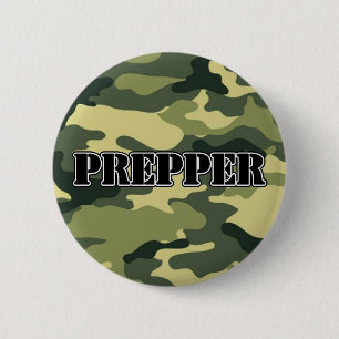 Prepper Camo Ronde Button 5,7 Cm
