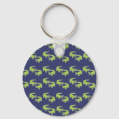 Preppy Alligators Golf Cart Sleutelhanger (Achterkant)