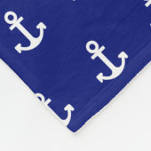 Preppy Anchor Fleece Deken (Hoek)