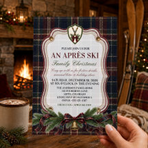 Preppy Après Ski Familie Kerstfeest