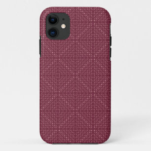 Preppy Argyle Pattern Naadloos iPhone 11 Hoesje