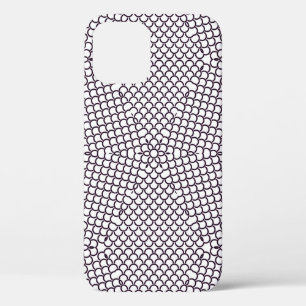 Preppy Argyle Pattern Naadloos iPhone 12 Pro Hoesje