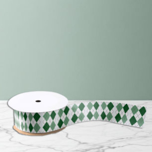 Preppy Argyle Verjaardag Lint