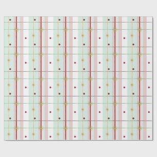 Preppy Atomic Age-cadeauverpakkings papier
