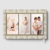 Preppy Bear Soft Neutral Baby shower (Verso)