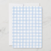 Preppy Beary First Birthday Invitation (Dos)