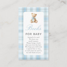 Preppy Beer Jongen Baby Shower Boeken voor Baby Ka