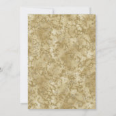 Preppy Black Bow Clean Personalized Baby Shower  Kaart (Achterkant)