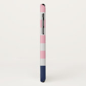 Preppy Blush Monogram coque iphone (Dos/Gauche)