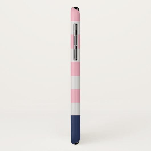 Preppy Blush Monogram coque iphone (Dos/Gauche)