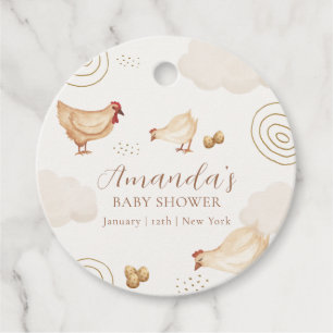 Preppy Boho Kuikentje Komt Gauw Baby Shower Bedankjes Labels
