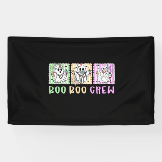 Preppy Boo Crew Nurse Halloween Kostuum Vrouwen Ma Spandoek (Horizontaal)