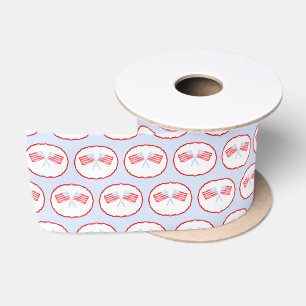 Preppy Boys Red White en twee patriottische verjaa Lint