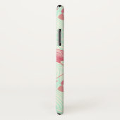 Preppy Chic Elegant Pink Flamingo Pattern Case-Mate iPhone Case (Achterkant / rechts)