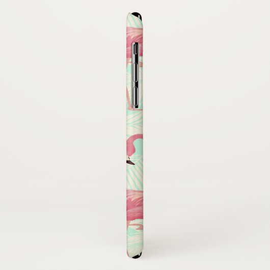 Preppy Chic Elegant Pink Flamingo Pattern Case-Mate iPhone Case (Achterkant/links)