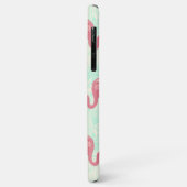 Preppy Chic Elegant Pink Flamingo Pattern Case-Mate iPhone Case (Achterkant/links)