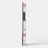 Preppy Chic Elegant Pink Flamingo Pattern Case-Mate iPhone Case (Achterkant / Rechts)
