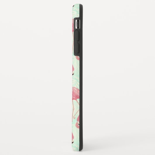 Preppy Chic Elegant Pink Flamingo Pattern Case-Mate iPhone Case (Achterkant/links)