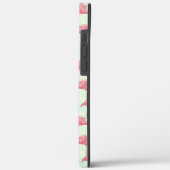 Preppy Chic Elegant Pink Flamingo Pattern Case-Mate iPhone Case (Achterkant / Links)