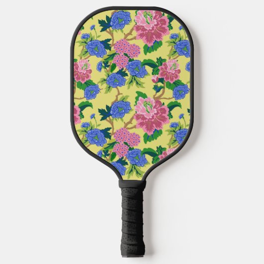 Preppy Chinoiserie Pickleball Paddle (Voorkant)
