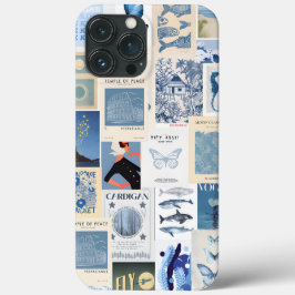 Preppy Collage, Trendy Zomer Collage Telefoon Case
