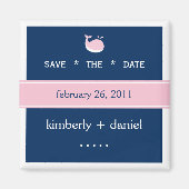 Preppy De datum opslaan Magneet (Voorkant)