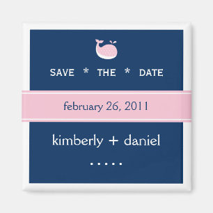 Preppy De datum opslaan Magneet