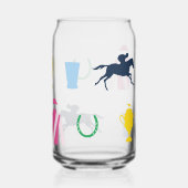 Preppy Derby Icons Blikvorm Glas (Achterkant)