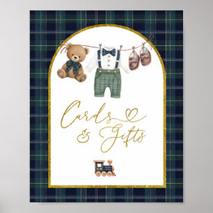 Preppy een kleine heer Kaarten en Cadeaus Poster