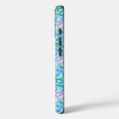 Preppy Elephant Monogram Tropisch Case-Mate iPhone Case (Achterkant / Links)