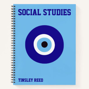 Preppy esthetisch Notitieboek