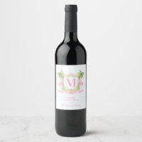 Preppy Flamingo Kerst Crest