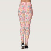 preppy fleur leggings (Achterkant)