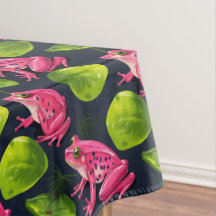 Preppy Frog Theme Party Tafelkleed
