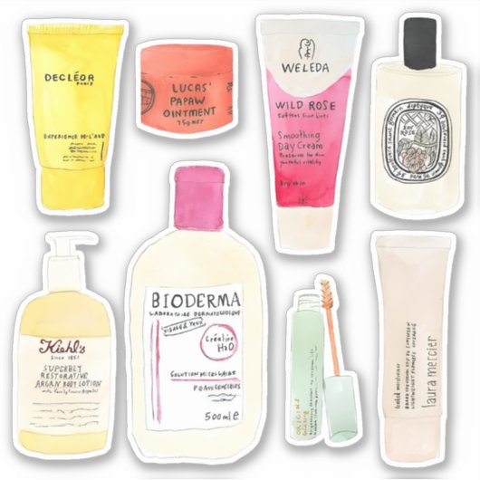 Preppy Girl Starter Pack Stickers (Voorkant)