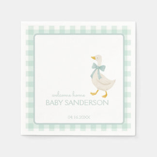 Preppy Goose Baby Shower Servetten