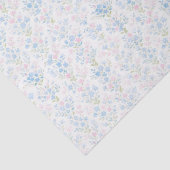 Preppy Grandmillennial Kerstbloemen Tissuepapier (Detail)