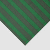 Preppy Green Striped Tissue Paper Tissuepapier (Detail)