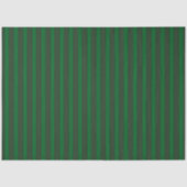 Preppy Green Striped Tissue Paper Tissuepapier (Voorkant)