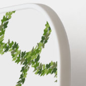 Preppy groen trellis grandmillenial classic pickleball paddle (Links Detail)